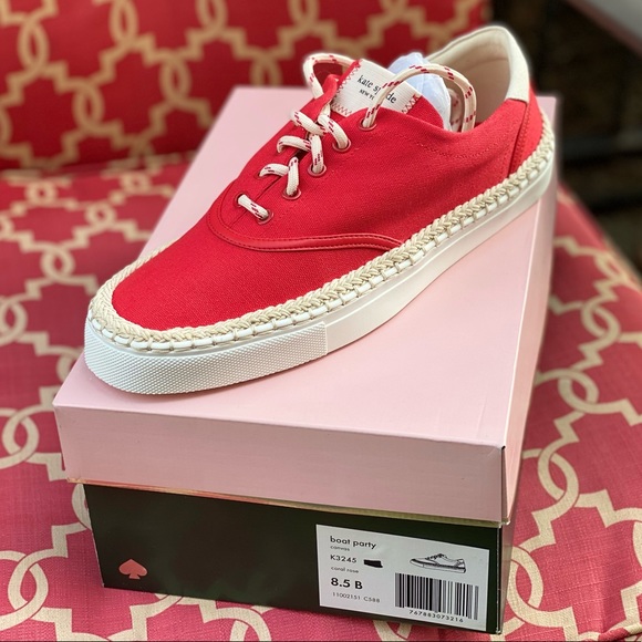 Nwt Kate Spade Boat Party Espadrille 